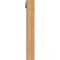 Ekena Millwork Westlake Traditional Smooth Bracket w/ Offset Brace, Western Red Cedar, 5 1/2"W x 34"D x 40"H BKT0604X34X40WTL01SWR - alternate 3